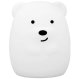 Kid\'s Silicone LED RGB Light Night Lamp, Bear