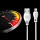 Dudao USB to USB Type-C Cable 2.1A 1m White