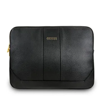 Guess Saffiano 13" Laptop Sleeve, Black