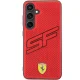 Ferrari Samsung Galaxy S24+ Case Big SF Perforated, Red