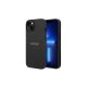 Guess iPhone 14 Pro Case Saffiano Strap, Black