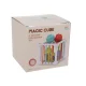 Kruzzel 00020377 Sensory Cube for Kids, Multicolor