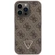 Guess iPhone 13 / 13 Pro Case Crossbody 4G Metal Logo, Brown