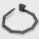 Rockbros 32210826001 Fingerprint Bike Lock - Black