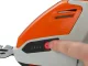 Cordless Grass and Shrub Shears 2-in-1, White/Orange