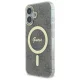 Guess IML 4G MagSafe Case for iPhone 16 Plus, Brown