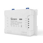 SONOFF 4CHR3 Smart 4-Channel Wi-Fi Switch, White