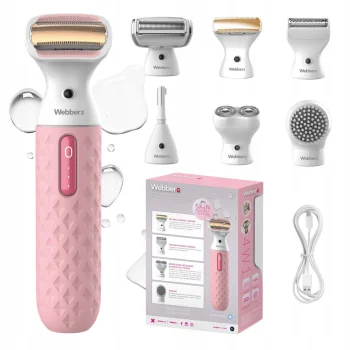 Women's Electric Shaver and 4-in-1 Trimmer Webber LG400