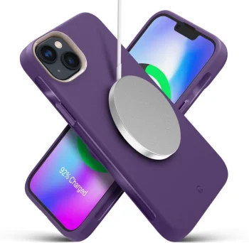 Apple iPhone 14 Plus 6.7'' Spigen Cyrill Ultra Color MagSafe Case Cover, Taro