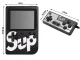 Mini Retro Handheld Game Console, 400 Games, 3.0\" LCD, with TV Cable and Pad, Black