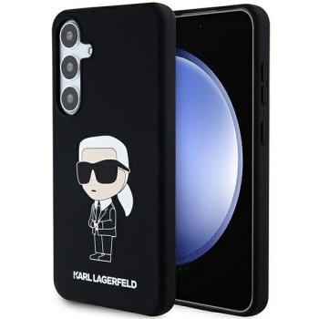 Samsung Galaxy S24+ Plus (SM-S926) Karl Lagerfeld Silicone Ikonik Cover Case, Black
