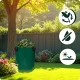 Plonos 452400 Garden Waste Bag for Leaves, 272L, Green