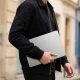 AmazingThing Titan Hardshell Case for MacBook Air M5 14\", Clear