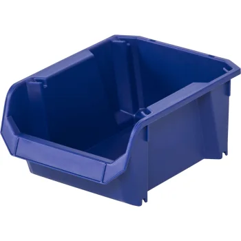 Stanley Storage Bin 2 Small Parts Organizer, 0.7 L, Blue