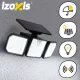 Izoxis 24633 Solar LED Garden Lamp with Remote Control, 167 LED, 500 lm