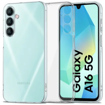 Dėklas Tech-Protect FlexAir+ telefonui Samsung Galaxy A16 4G / 5G, skaidrus
