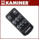 Kaminer Ignisse 2000W Electric Tower Heater with Flame Effect 26401, Black