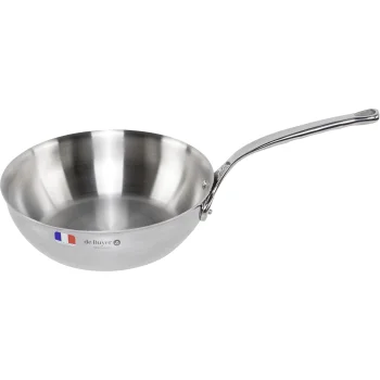 De Buyer Affinity Sauté Pan Stainless Steel 24 cm