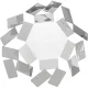 Alessi MT01 La Stanza dello Scirocco Basket Bowl, Stainless Steel, Silver