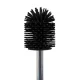 Ruhhy 25725 Toilet Brush with Stand, Black