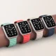 Magnetic Strap for Apple Watch 45mm (Series 7/8/9) - Red