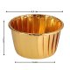 Paper Cupcake Liners 50 pcs, Gold