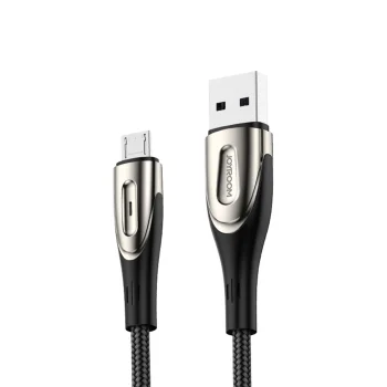 Joyroom S-M411 USB-A to micro USB Cable, 3A, 2m - Black