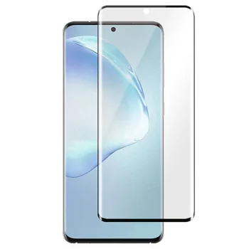 5D Samsung Galaxy S20+ Plus (SM-G985F/DS) Tempered Glass Screen Protector [Full Glue] - Black