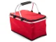 Collapsible Thermal Picnic Basket, Red