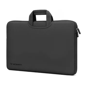 Wozinsky WNT-17B 17.3" Laptop Bag with Retractable Handle, Black