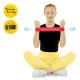 4Fizjo Mini Power Band Resistance Band, 0.4 mm, 1-3 kg, Red