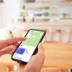 SBS Track My Circle IP65 Waterproof Locator Compatible with Apple Find My - Black