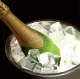 1.3L Ice Bucket with Tongs and Spoon Mini Portable Stainless Steel Champagne Wine Beer Bucket for Bar Party Event