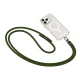 Tech-Protect C7S Crossbody Phone Strap with Adapters - Olive