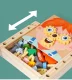 Bakalu Children\'s Wooden Workshop Tool Set in Carrying Case
