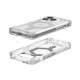 Apple iPhone 15 Pro 6.1\'\' UAG Plyo MagSafe Hard Case Cover, Transparent and Silver
