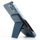 Uniq Lyft magnetic phone stand snap-on stand and card holder blue/blue