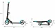 Bauerkraft G-121 Foldable City Scooter for Kids and Teens, 200mm Wheels