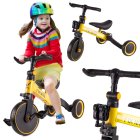 TRIKE FIX MINI Kids Running Bike Tricycle with Pedals 3in1, Yellow