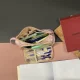 Maaleo Two-Compartment School Pencil Case, Pink
