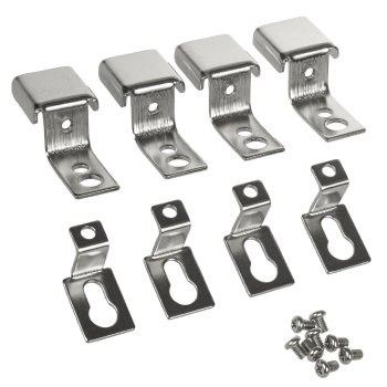 Maclean MCE546 Mounting Brackets for LED Panels, Z-shape, 4 pcs