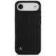 Mercedes Leather Laurel Leaves MagSafe Case for iPhone Air - Black