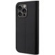 Karl Lagerfeld iPhone 14 Pro Wallet Case Saffiano Karl & Choupette, Black