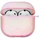 Uniq Iridescia Case for AirPods 4, Holo Pink