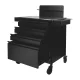 Tattoo Workstation Cart Pro Ink 701 Black