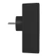 Power Socket Adapter Maclean MCE248 F/B 3 Outlets, 2x USB-A, 2x USB-C PD 20W, Black