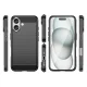 Dėklas iPhone 16 Plus Carbon Case, TPU, juodas