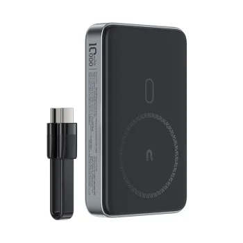 Acefast M10 Magnetic Power Bank 10000mAh 30W PD, Black