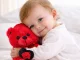 Plush Teddy Bear with I Love You Heart Soft Toy 30cm, Red