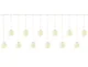 Light Curtain Iso Trade 108 LED, Warm White